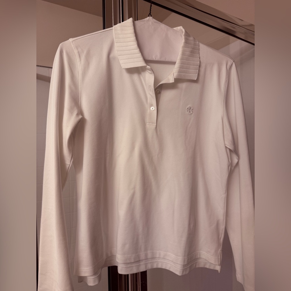 NWOT Tory Burch Pique Polo
